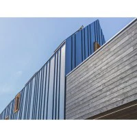 aggraffatura angolare per rivestimenti di facciata in metallo